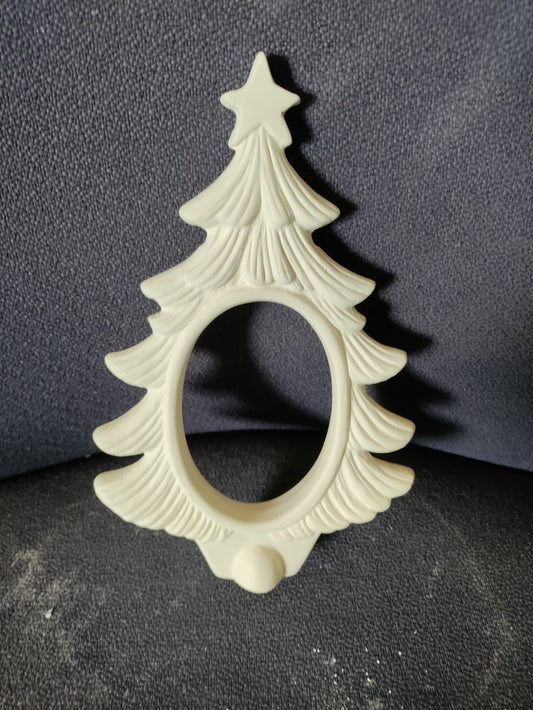 Ceramic Ready To Paint Tree Picture Holder