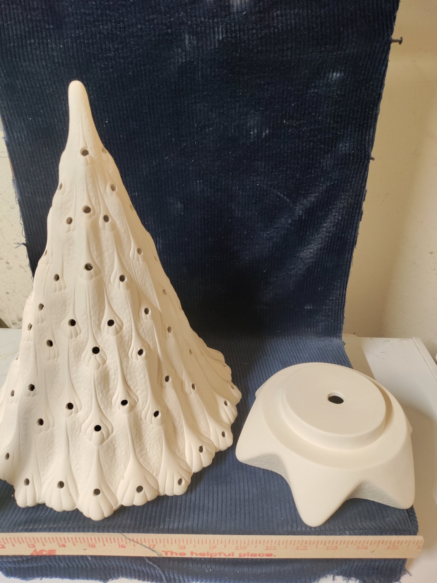 Ceramic Ready To Paint Retro Tree