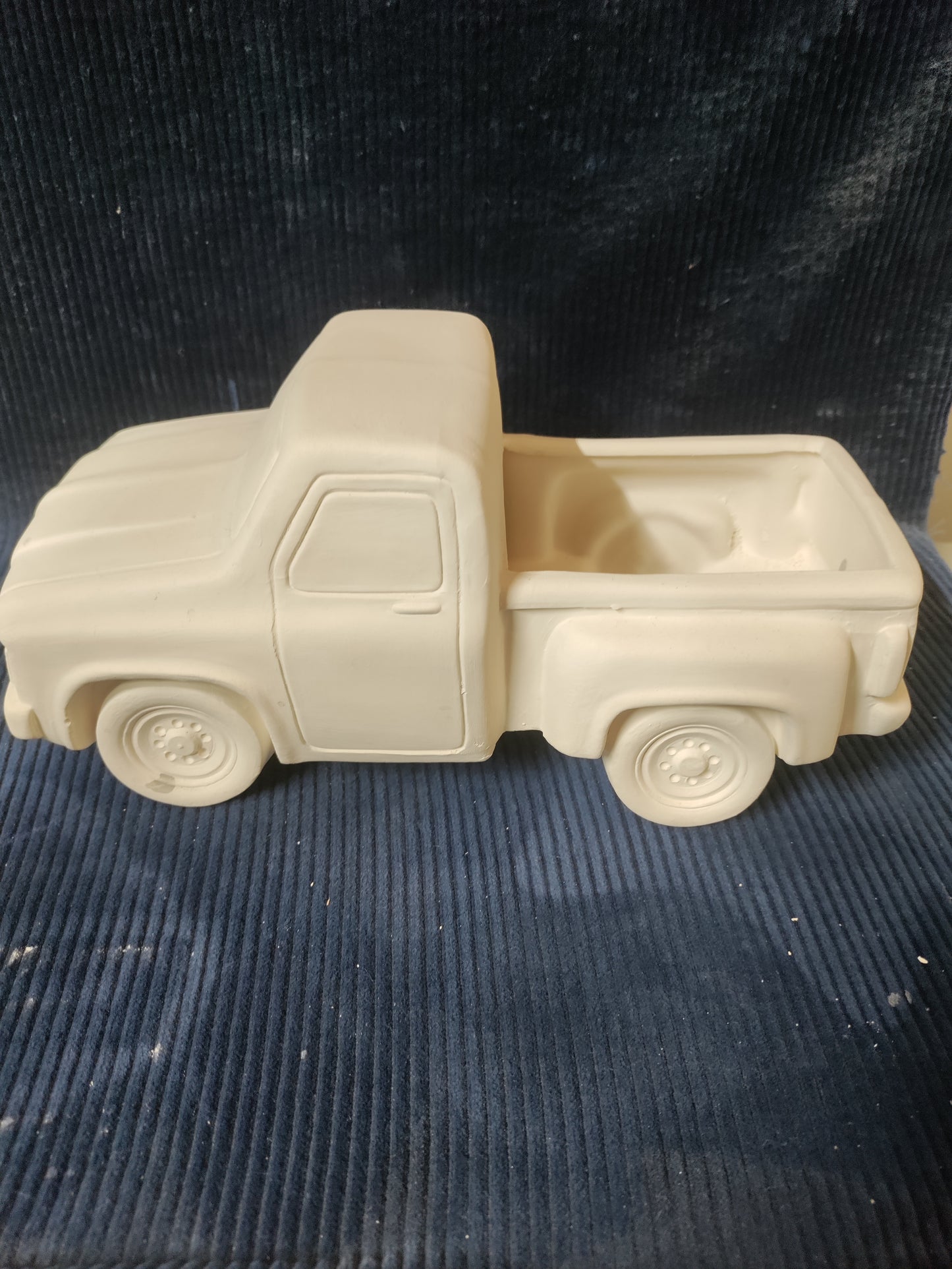 Ceramic Ready To Paint 90's Style Pickup Truck