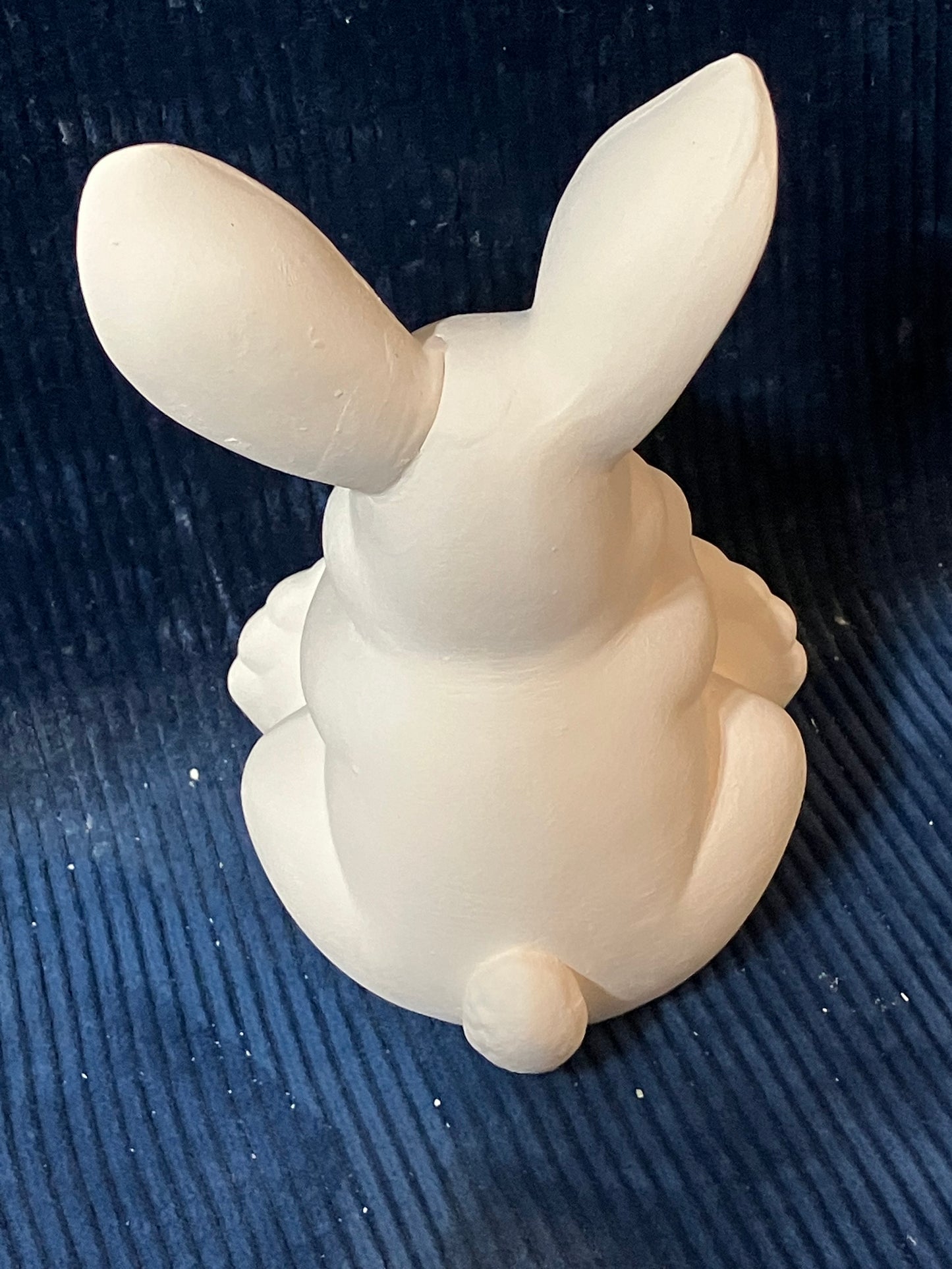 Ceramic Ready To Paint Bunny Holding Egg