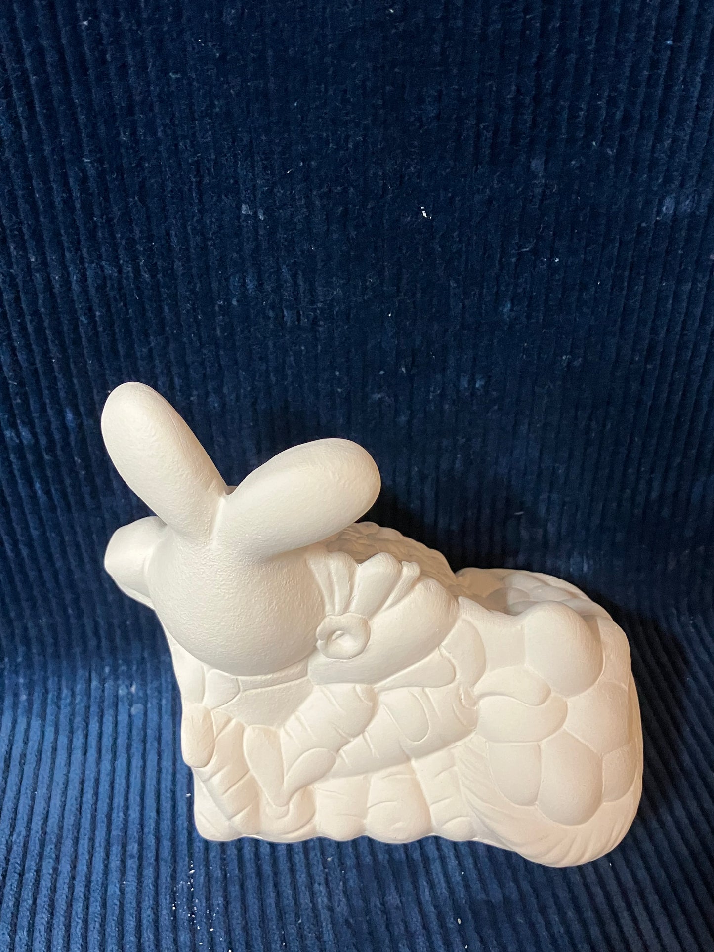 Ceramic Ready To Paint Easter Bunny Truck Insert