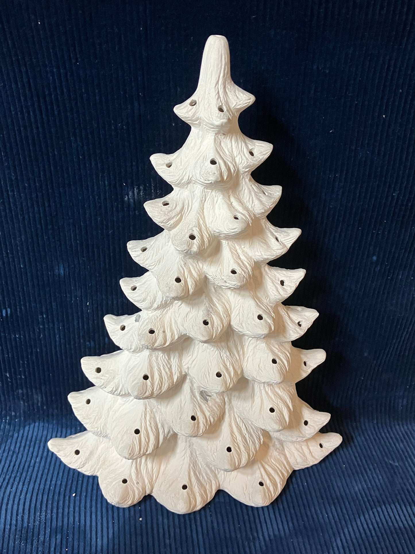 Ceramic Ready To Paint Noel Window Tree