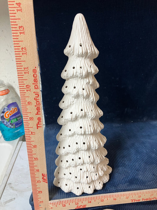 Ceramic Ready To Paint Slim Tree